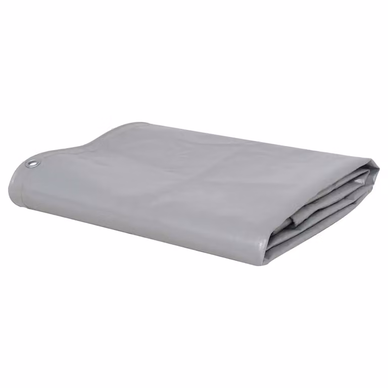Telone in PVC vidaXL Grigio 1,5x20 m 650 g/m²