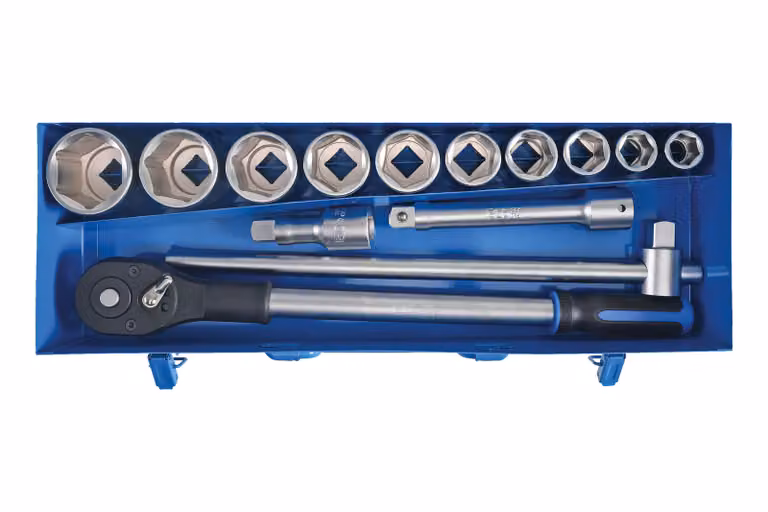 Set di chiavi a bussola BGS 20 mm (3/4") 14 pz - 1206