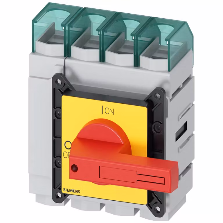 Siemens SENTRON, sezionatore 3LD5 UL, interruttore di arresto di emergenza, a 4 poli, omologato 3LD56200TL13