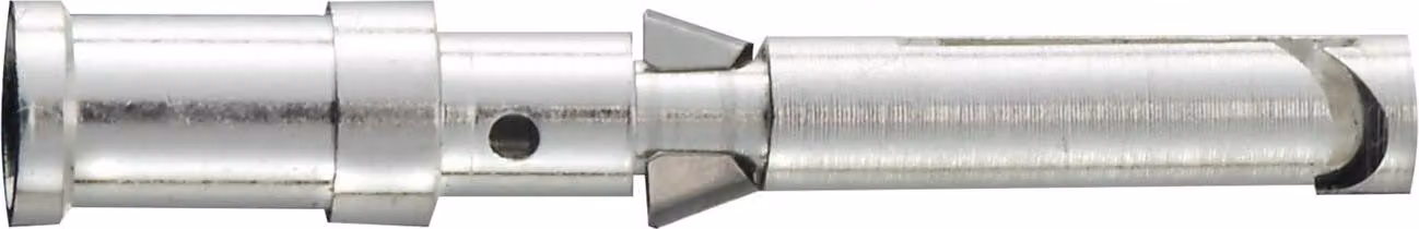 HARTING D-Goldtec Contatto a crimpare Presa (F) 2,5 mm² AWG14 oro, 1 pezzo Materiale lega di rame - 1 pezzo