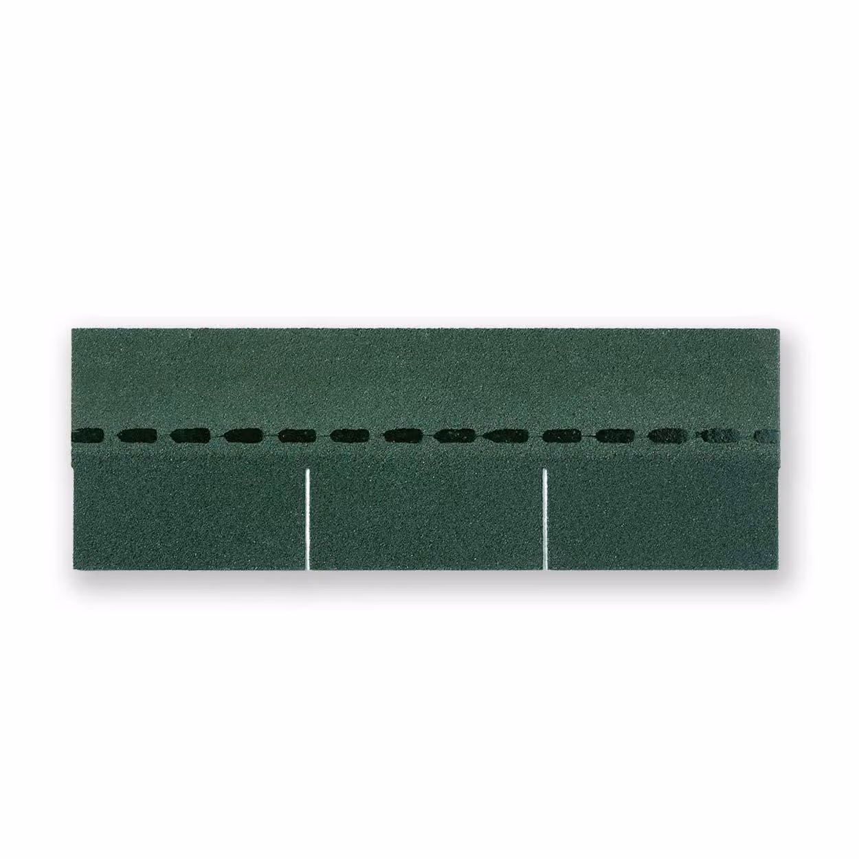 Tegole bituminose 2 m² rettangolari Colore delle tegole: verde