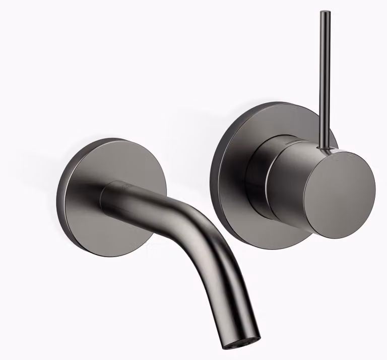 Dornbracht META Mitigeur monocommandé mural pour lavabos sans vidage, saillie 125mm, 36867662-99, 36867662-99