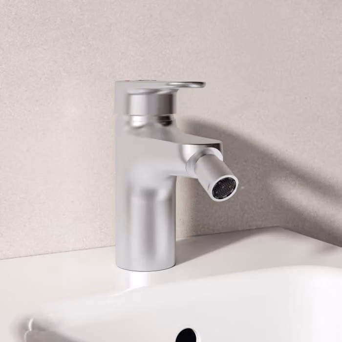 IDEAL STANDARD BE132SI Miscelatore per bidet in alluminio + Proiezione 115 mm