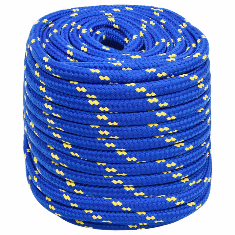 Corda multiuso vidaXL in plastica blu, diametro 18 mm, lunghezza 100 m