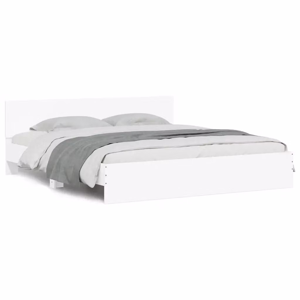 Letto con testiera vidaXL bianco L 180 cm x P 200 cm – 2