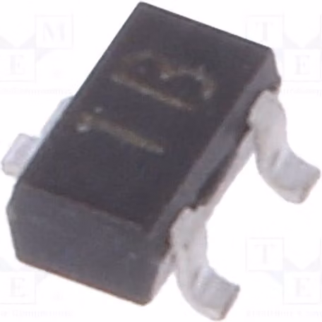 1 transistor: NPN, tipo SOT323, NTE2646, transistor bipolare SMD, 200mW, 65V, 0,1A