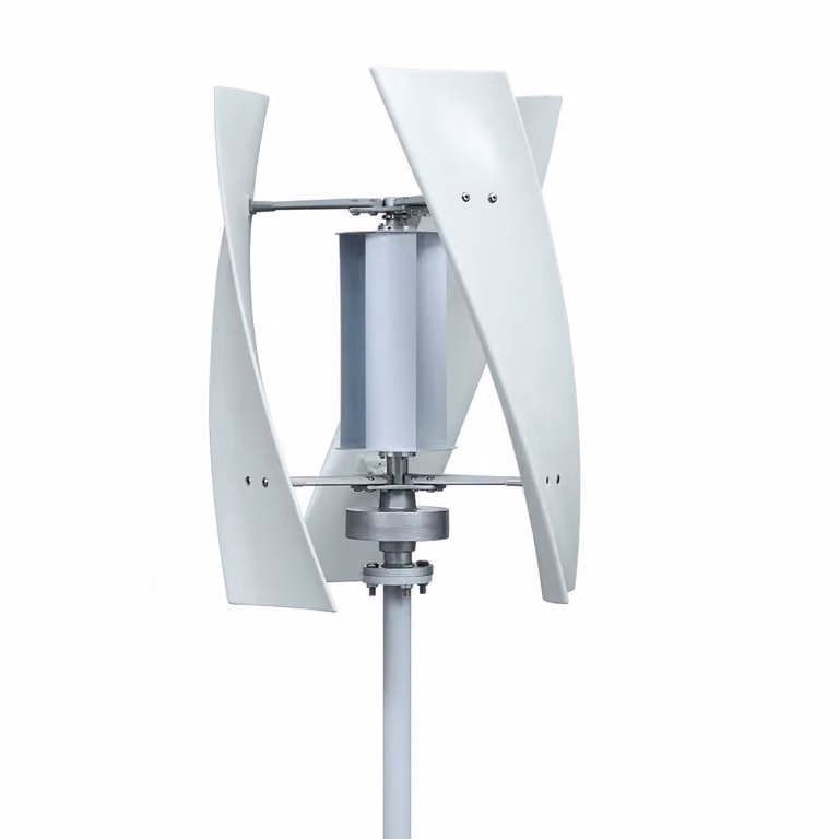 Turbina eolica verticale, 3000W, alta efficienza, struttura resistente, 12V