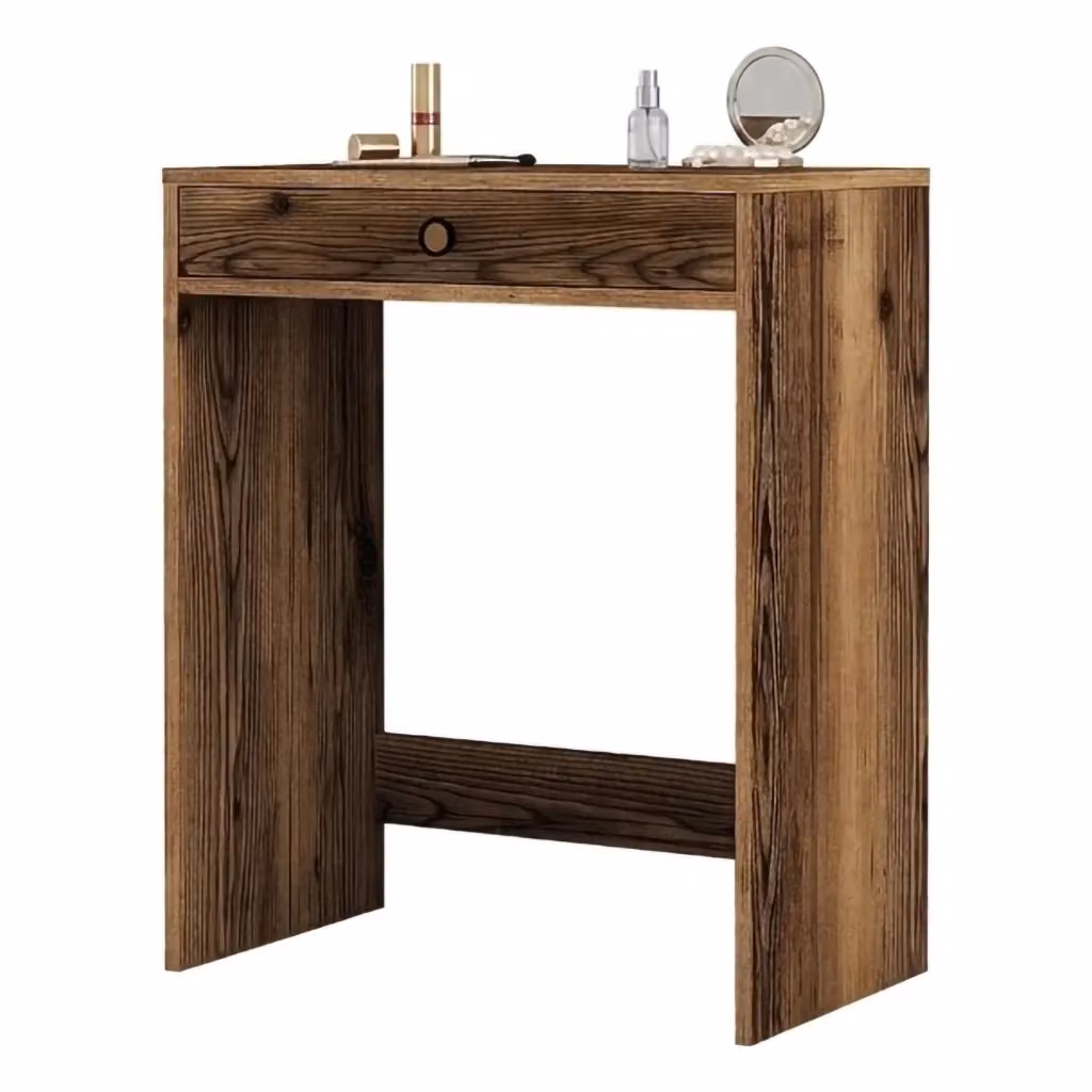 Mobile da Trucco Carde DMORA con Specchio, Marrone – 2