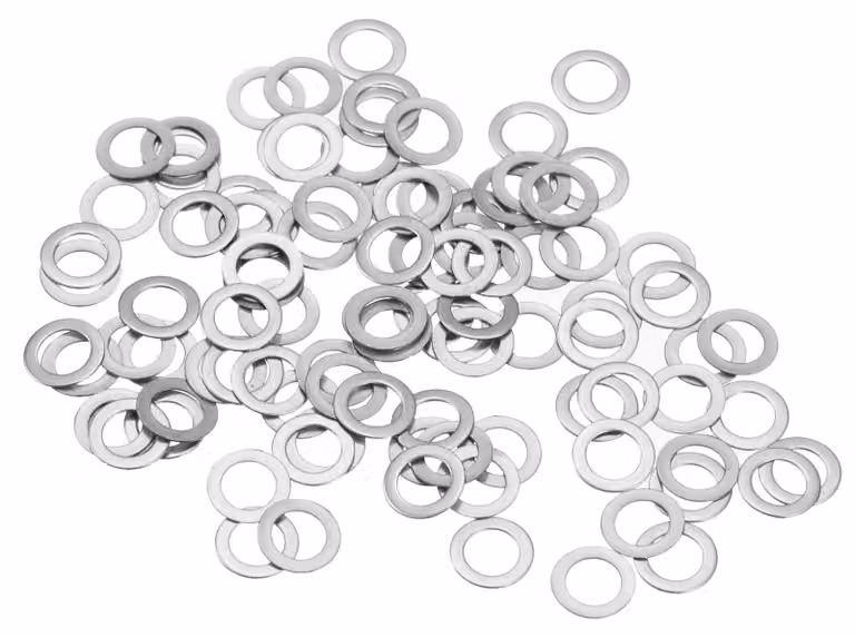 Anelli di sicurezza piatti M5, acciaio inossidabile 304, 100 pezzi, dimensioni 5 x 8 x 0,5 mm, ultrasottili, per viti