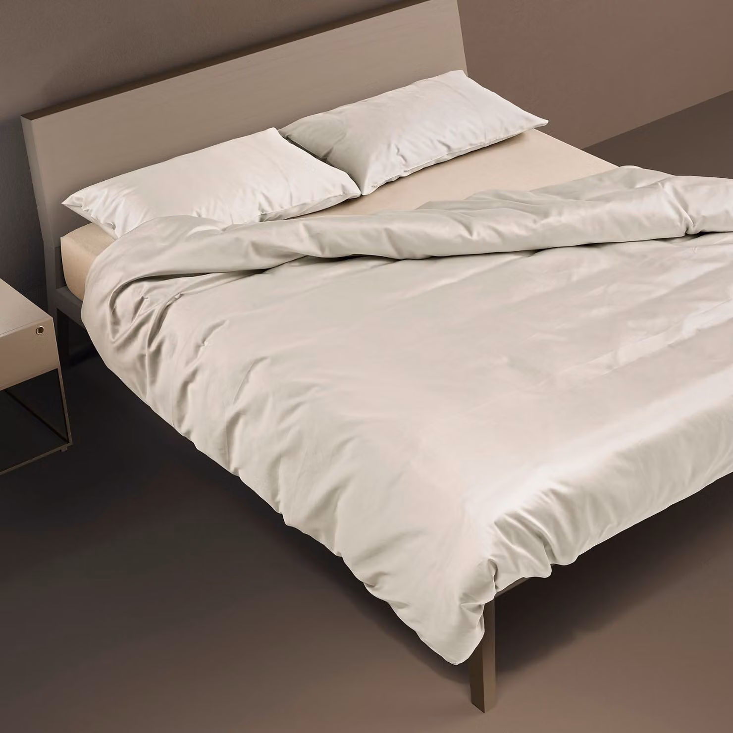 Copripiumino DaunenStep Oasi Deluxe in cotone pettinato con chiusura a zip per adulti – 3