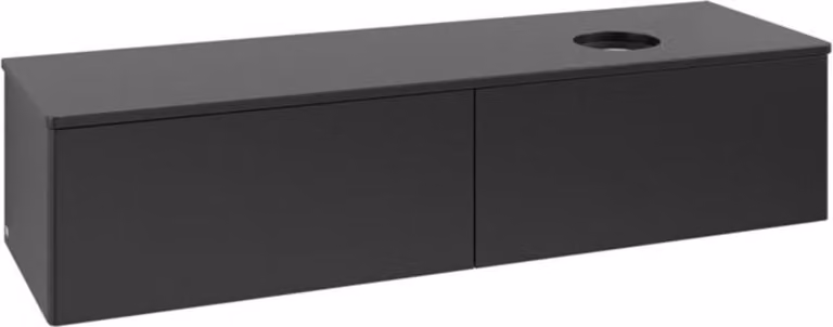 V&B Mobiletto senza struttura frontale - illuminazione Antao 160x50cm, WBP-colore Lac, bla m laccato