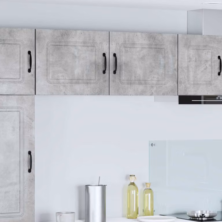 vidaXL Mobiletto pensile da cucina Kalmar Grigio, L 50 cm, P 31 cm, H 40 cm