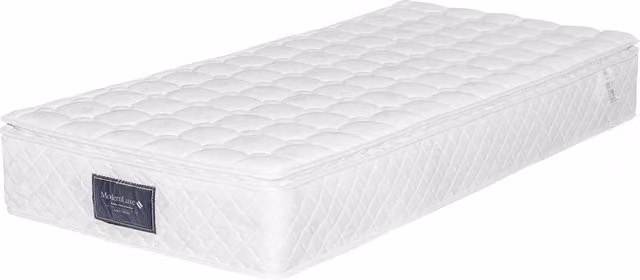 Desviae Materasso a molle insacchettate con schiuma a 7 zone, rivestimento in poliestere bianco, altezza 25 cm, H3