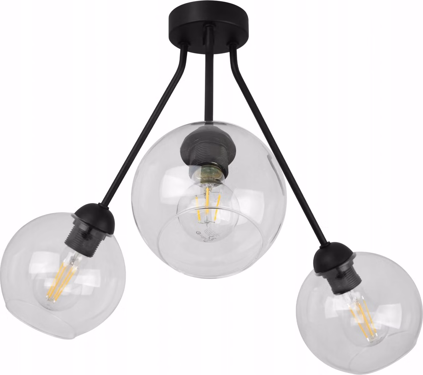 Lampada a sospensione a LED - Lampadario moderno a soffitto con paralume Plafon per ambienti eleganti