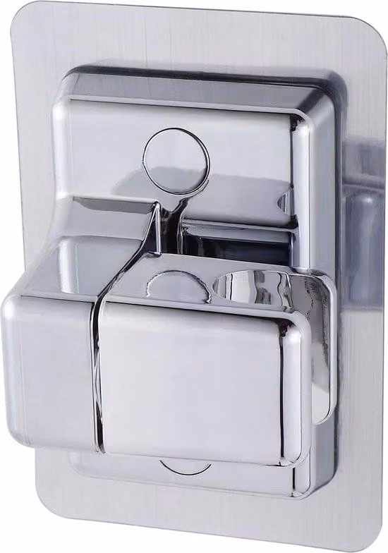 Doccetta orientabile e regolabile per bagno Zuignap, argento, impermeabile