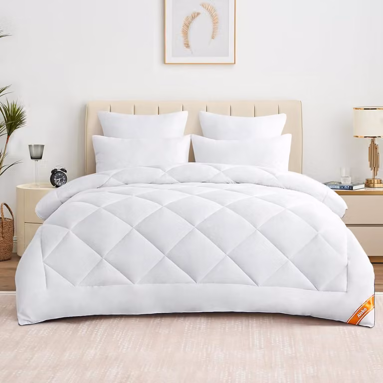 Coperta per letto, adatta per tutto l'anno, dimensioni 220 x 240 cm, peso 300 g/m², in microfibra, per la camera da letto