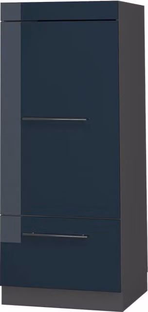 Mobile cucina dispensa Fame-Line Blu scuro lucido/Antracite 60 cm Vicco