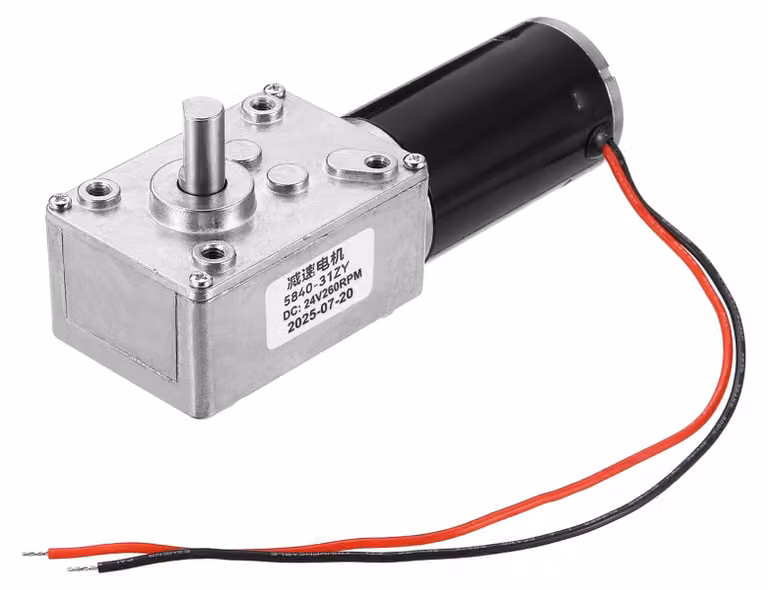 Motore a riduttore epicicloidale DC 24V, 260 giri/min, albero da 8 mm, rapporto di riduzione 1:31