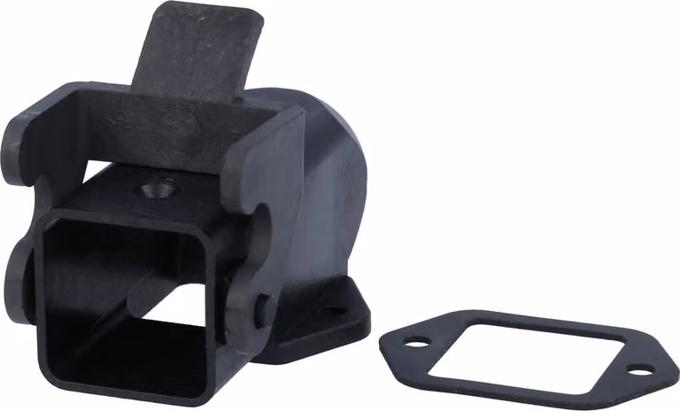 HARTING Han 3A Base con fondo aperto, 1xPG11 uscita cavo diritta, con 1 morsetto PG11 Area di serraggio