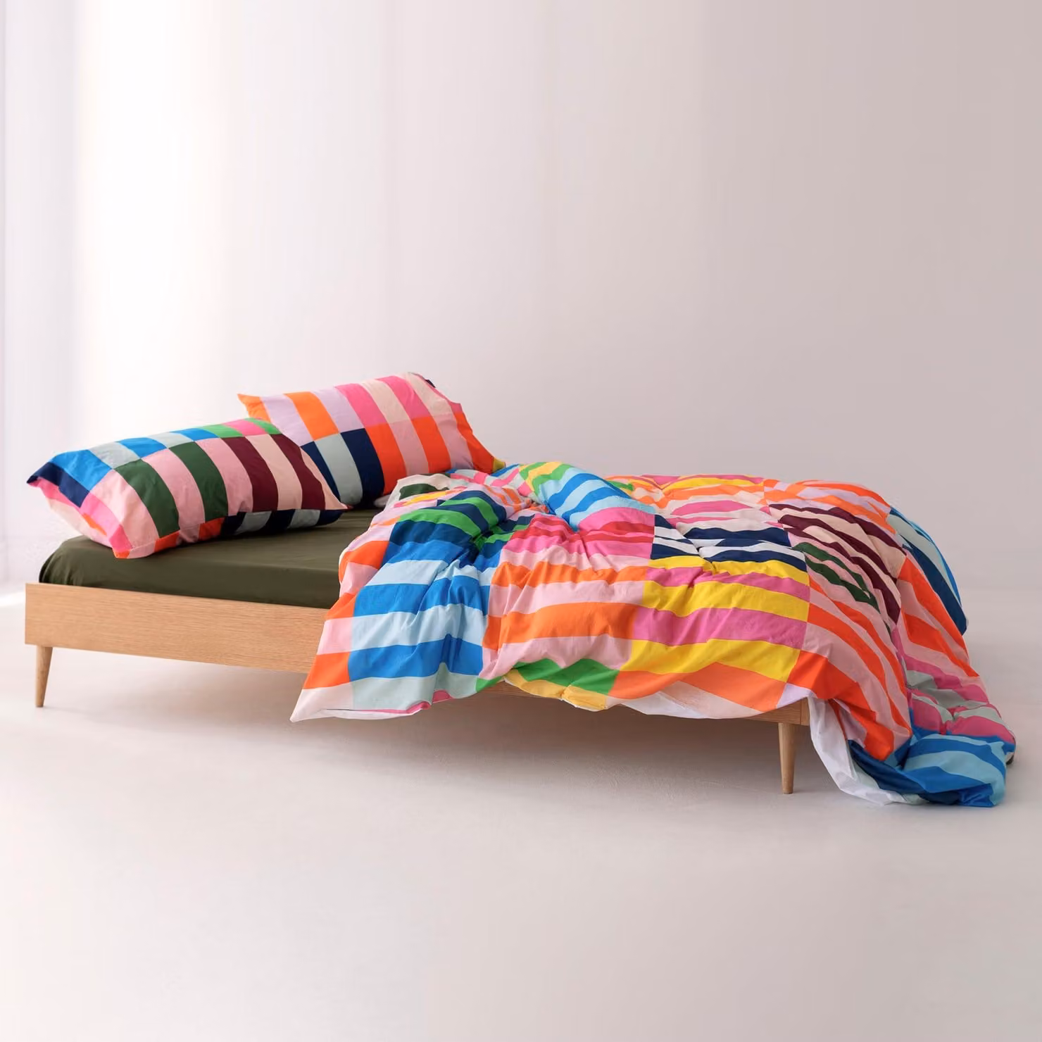 Copripiumino Colour pop 200 x 220 cm 100% cotone Europe
