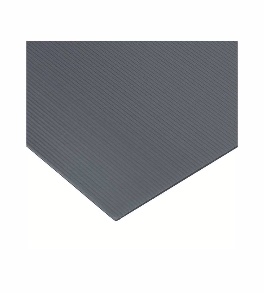 Vetronova Lastra polionda polipropilene grigio 100x200 cm spessore 2,5 mm