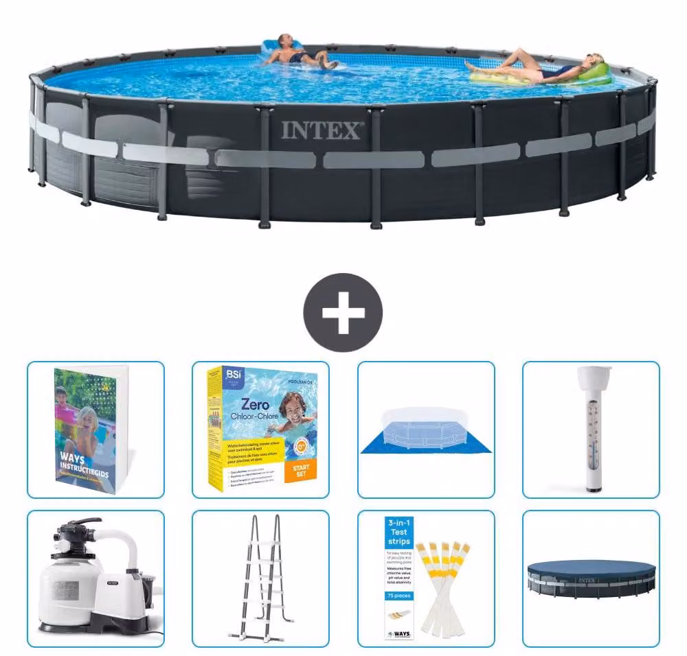 Ultra XTR Pool Rund - 732x132 cm - Set da 7 pezzi, modello S532