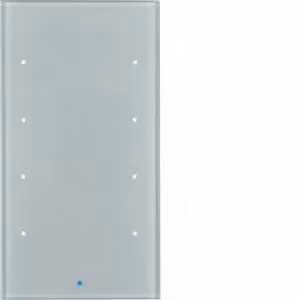 Berker 75144034 Sensore in vetro quadruplo Comfort, vetro e alluminio, sensore Berker TS