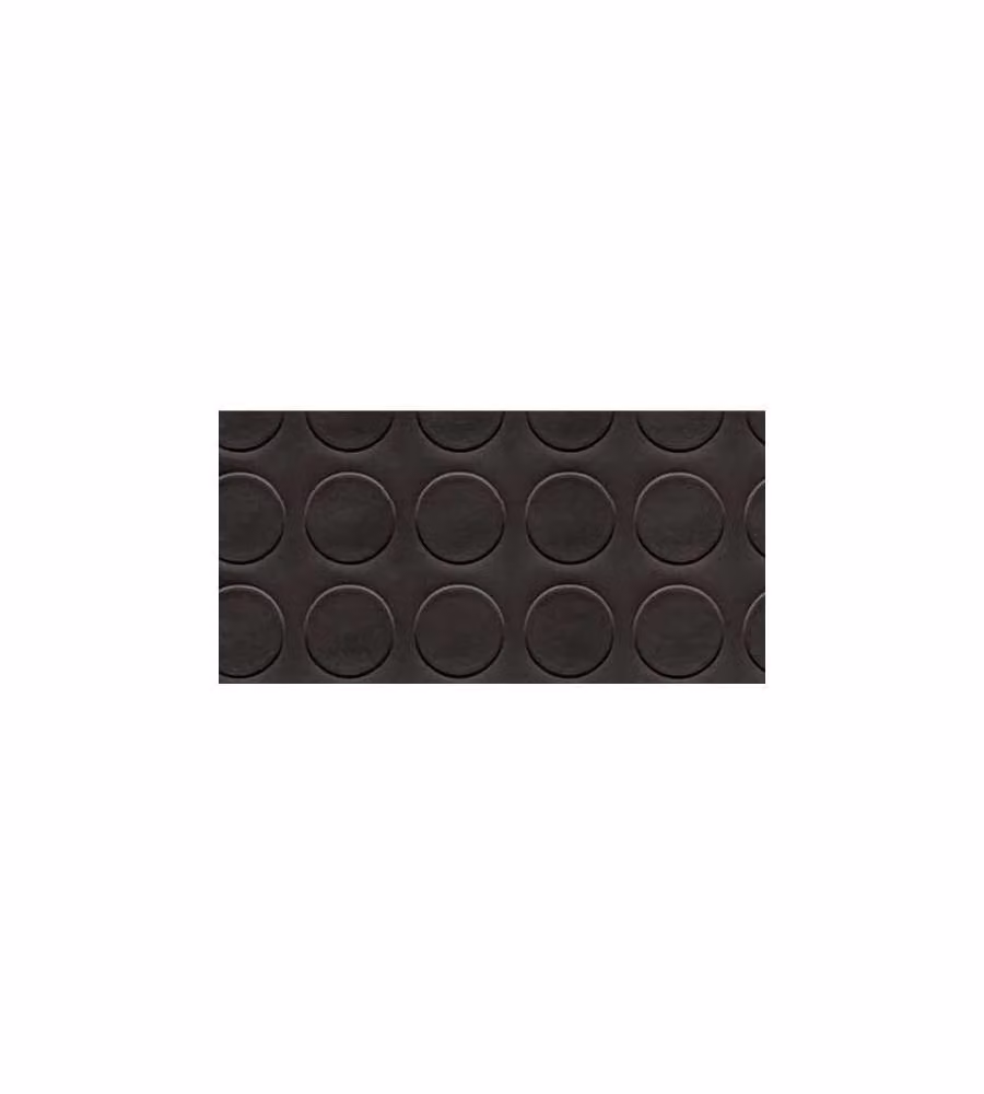 Kobel Copripavimento PVC Rilievo Bollo Nero 200cm - Alta Qualità