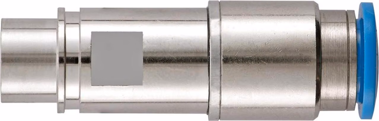 Contatto pneumatico HARTING senza valvola di intercettazione Presa di contatto (F) Diametro esterno tubo flessibile 10,0 mm, 1 pezzo Materiale