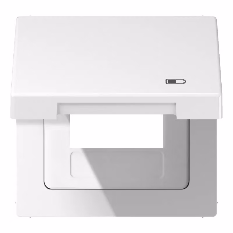 Jung LS990BFKLUSBWW Coperchio ribaltabile USB con piastra centrale