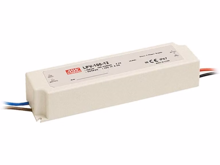 Alimentatore switching Mean Well - 1 uscita - 100 W - 12 V