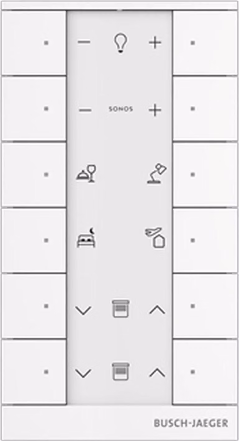 Elemento di comando Busch-Jaeger f@h 12-f SB-F-12.0.11-84, 1 pz.