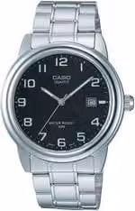 Orologio Casio Collection Silver e Black MTP 1221A 1AVEG