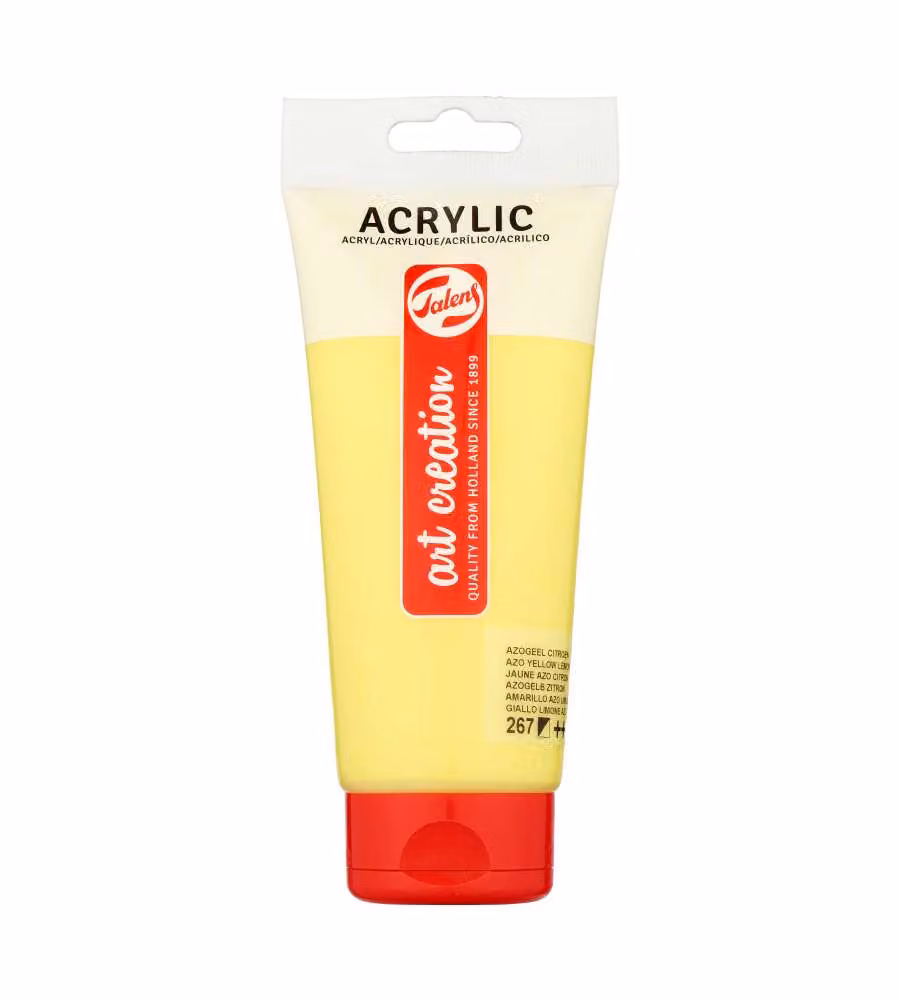 Vernice acrilica ac acrylic 200 ml giallo limone