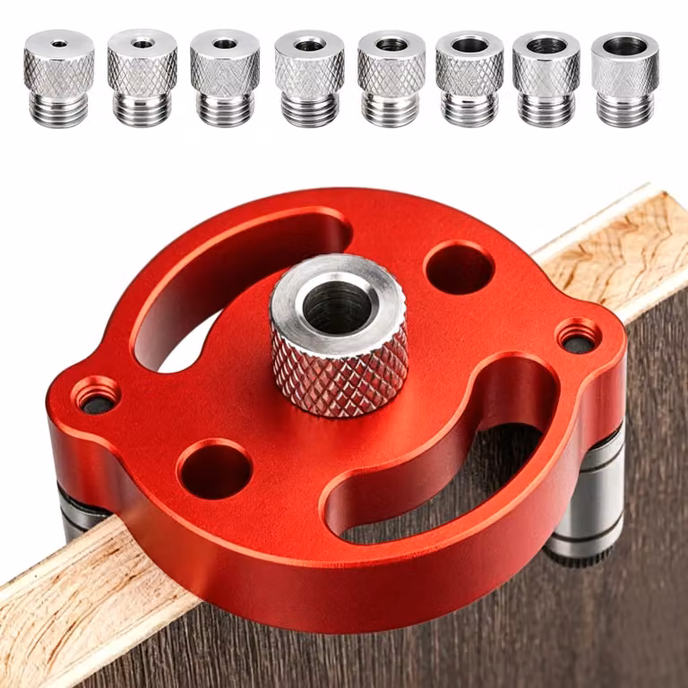 Set di punte per trapano per lavorazione del legno, composto da 8 punte