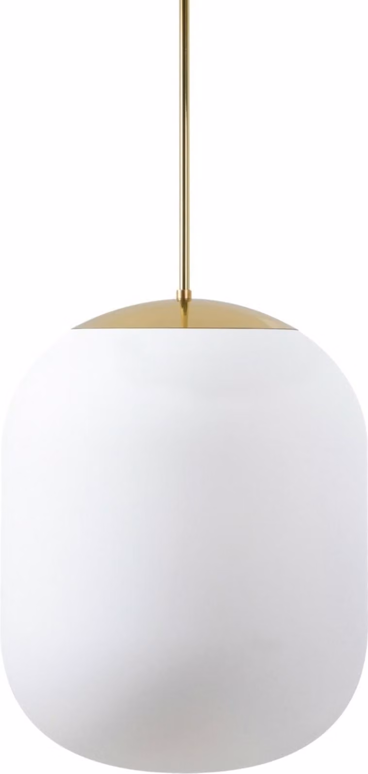 OSMONT TAN62312 TANIA P2 HP Apparecchio a sospensione in vetro ottone lucido / bianco IP40 3000 K 59W LED