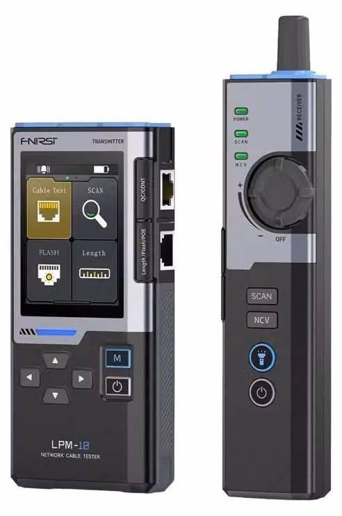 FNIRSI LPM-10A: Tester multifunzione per cavi di rete