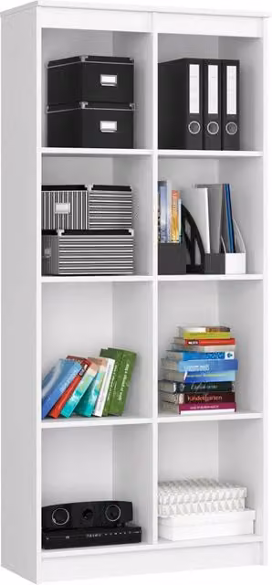 Armadio da ufficio AKORD R80 Bianco L: 80 cm, P: 35 cm, H: 180 cm