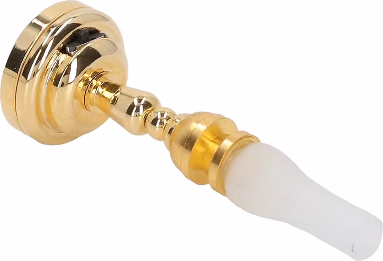 Lampada da tavolo Casa delle bambole, 1:12, metallo, LED, mini paralume realistico retrò smerigliato, tavolo per decorazione
