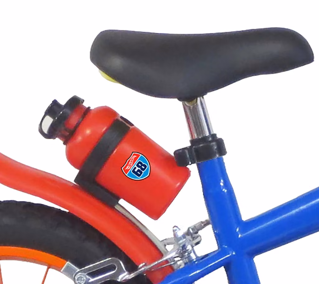 Bicicletta per bambini Hot Wheels 14 pollici con freni caliper e stabilizzatori in acciaio Hi-Ten blu e rosso – 2