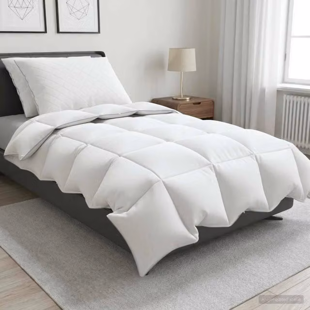 Set di piumoni in piume d’oca al 90% FULDA 3 pz 135 x 220 cm 3442427