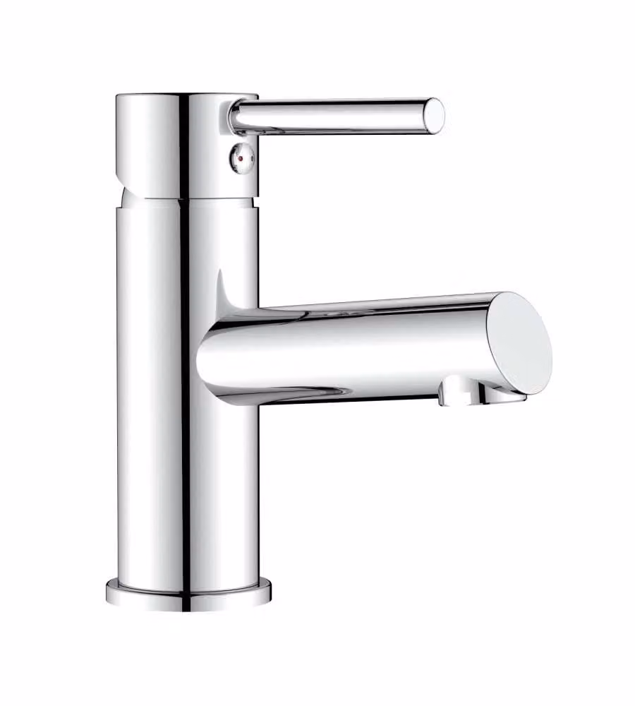 London Rubinetto Lavabo Monocomando Cromo d. 35mm con Piletta Inclusa