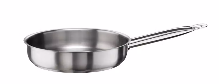 Padella in acciaio inox per induzione, linea Master, diam.24cm