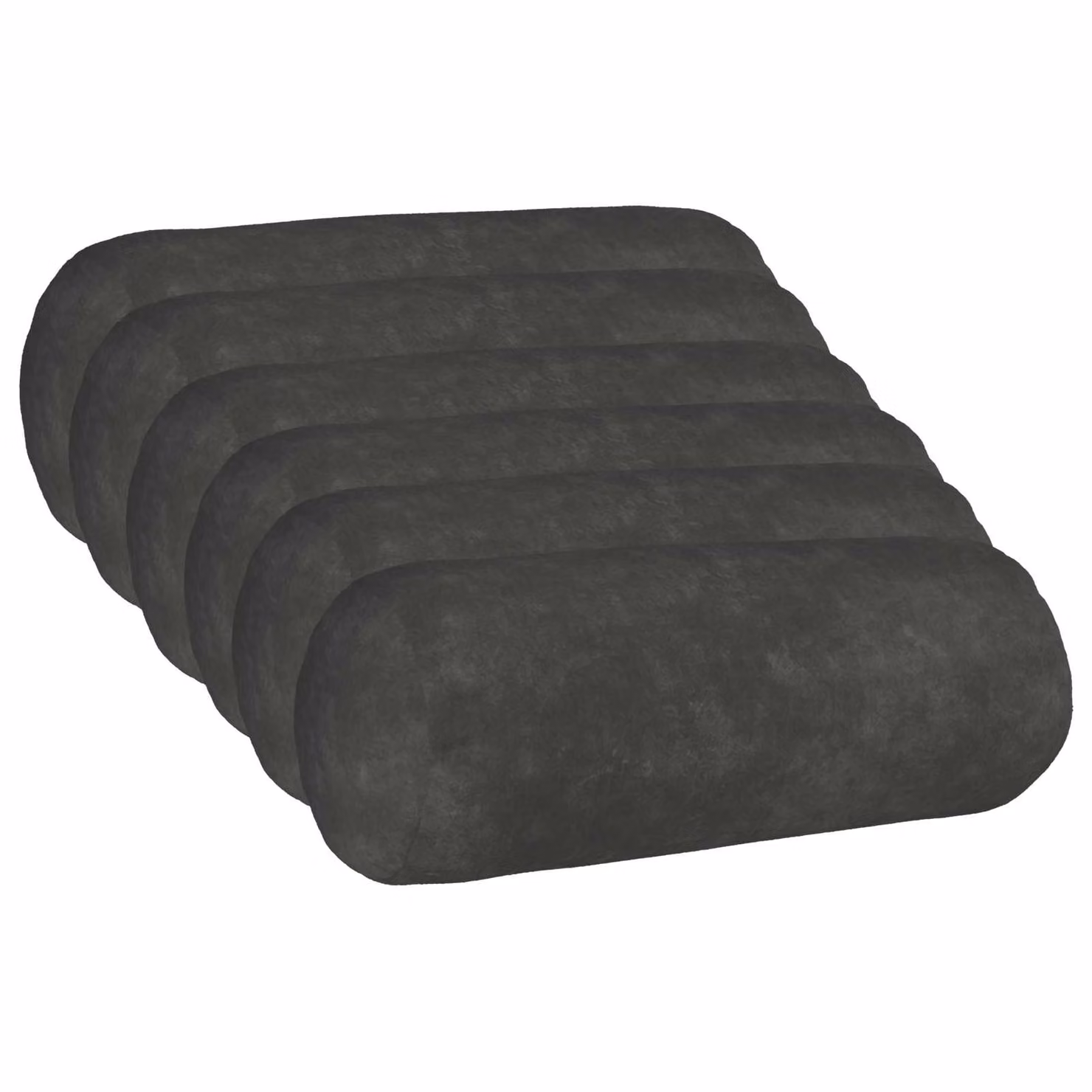 vidaXL Federa 6 pcs HEERLEN Antracite Ø 15 x 40 cm