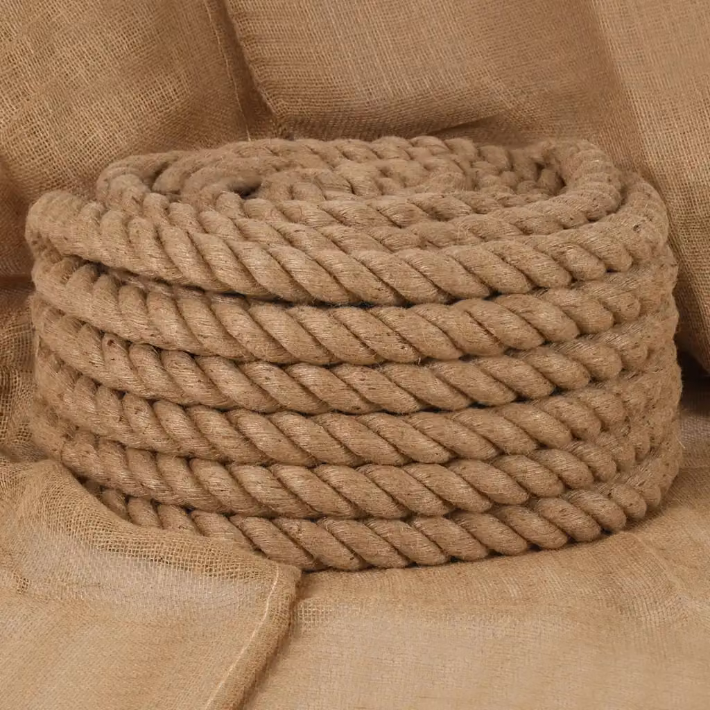 Corda in juta vidaXL beige lunga 10 m spessa 40 mm