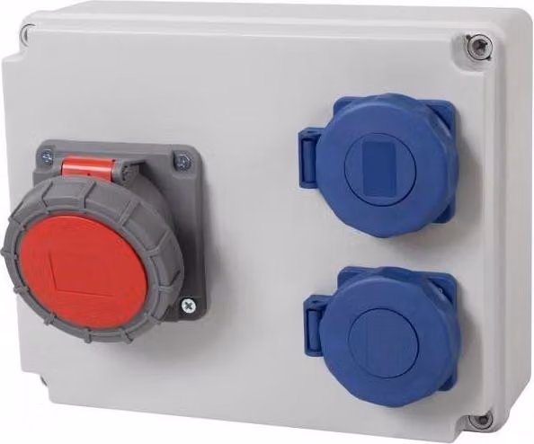 Distributore R-240 - Prese 16A/5P, 2x230V IP65
