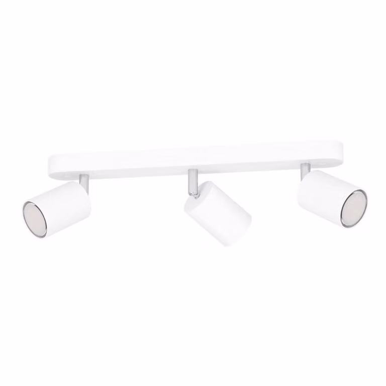 EGLO connect Faretto Adfira-Z, bianco, a 3 luci, acciaio dimmerabile, Bianco / Opale, Soggiorno / Sala da pranzo, Metallo, Moderno