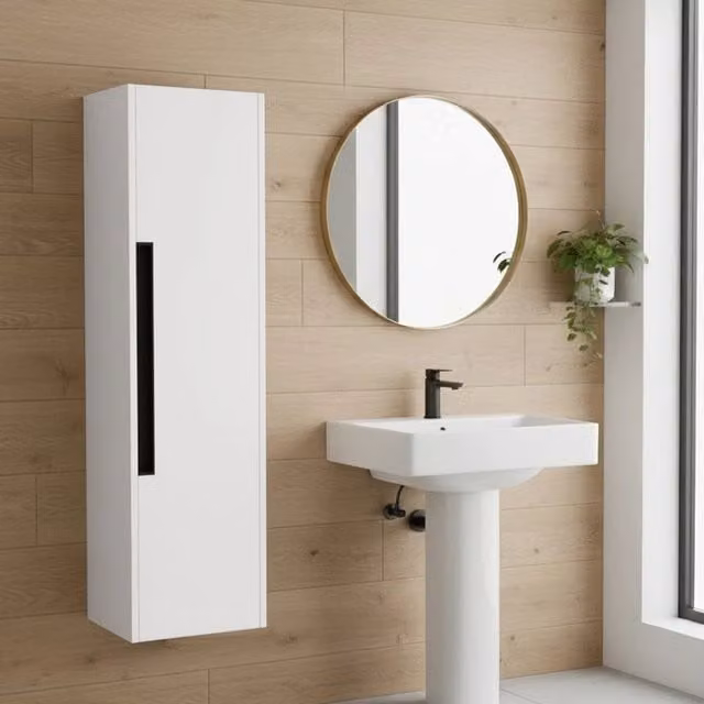 Colonna bagno sospesa Modular colore bianco 35x30x120H