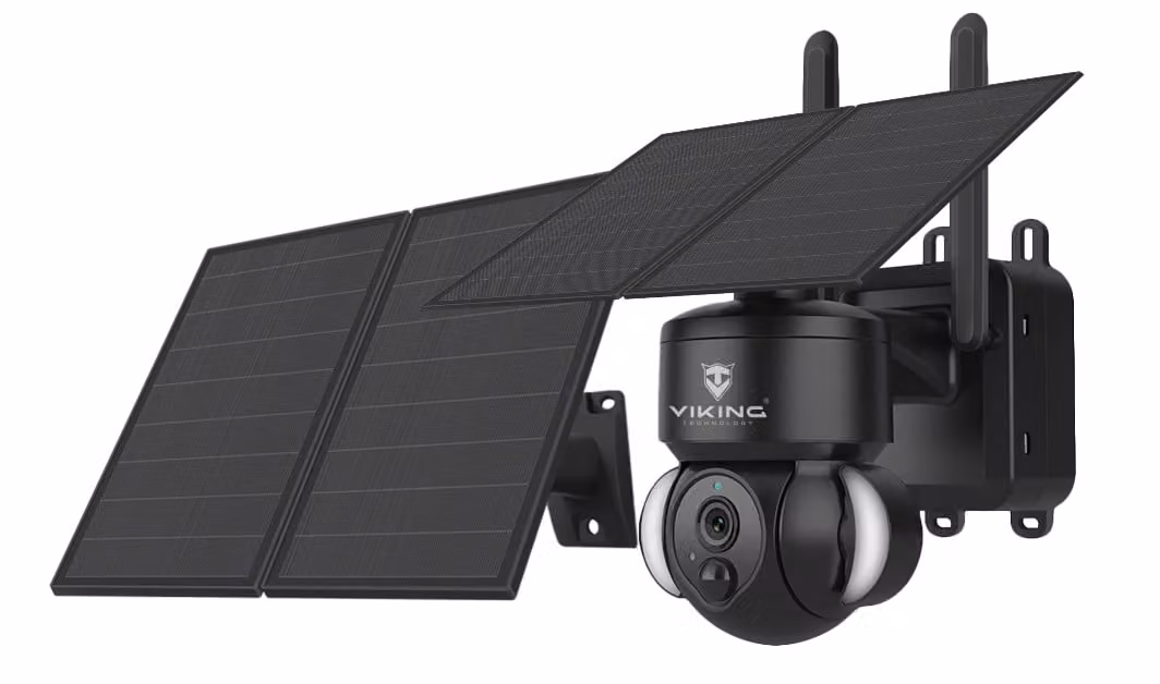 VIKING VHDS02B Telecamera di sicurezza solare 4G