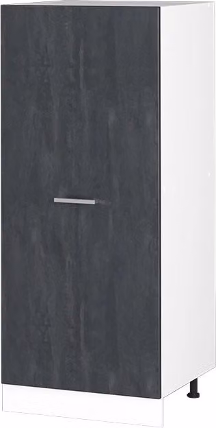 Mobile cucina dispensa R-Line Calce nera/Bianco 60 cm Vicco